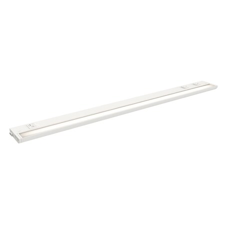 Maxim Lighting CounterMax 5K 36'' LED Under Cabinet w 3 Prong, White UCL-89867WT-3PO